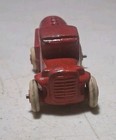  1930 s Hubley arcade ac Williams Cast Iron Stake Truck 5  Inch Red