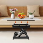 Electric Scissor Lift Table For Material Handling Transportation Platform 59kg 
