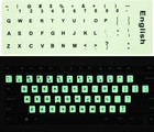 2pcs Pack Universal English Keyboard Stickers Glow In The Dark  Keyboard Lett   