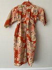 Authentic Vintage Japanese Handmade Short Sleeve Kimono Size Small