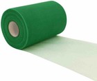 Emerald Green Tulle Ribbon Decor - 6  X 100 Yards  Thanksgiving  Christmas
