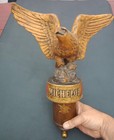 Matching Pair Of 2 Vintage Michelob Eagle Wall Signs - 12 Inch Wingspan