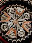 Vintage Turkish Handmade Copper 7 1 2 In  Plate Wall Hanging