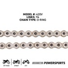 Niche 420 Drive Chain 94 Links O-ring With Connecting Master Link Motorcycle