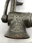 Vintage Meat Grinder Universal No  2 Food Hand Crank  Table Mount Made In Usa