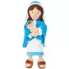 Virgin Mary Plush Doll Kids Plushies Action Figure Pillow Baby Birthday Toys