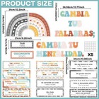 34 Pcs Spanish Growth Mindset Posters Inspirational Sayings For Classroom