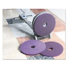 Scotch-brite 8418 20 In  Diameter Diamond Floor Pads - Purple  5 carton  New