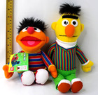 Gund Sesame Street Bert And Ernie 14  Plush Stuffed Animal Toy Set Nwt New