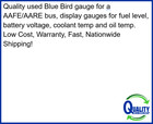 108996-b Instrument Cluster  Gauges Bluebird Aafe