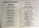 Signed 1951 Alfred Lawson Talks On Lawsonomy Event Program-chicago  Illinois