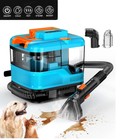 Seesii Portable Steam Vacuum Rug Sofa Car Seat Fabric Mattress Pet Spot Cleaner