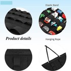 Display Case Hanging Organizer Wall Hot Wheels Tomica Toys Cars Storage Bags