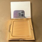 Wiesner Trickettes Rhinestone Compact 1950s Powder Mirror Vanity Case