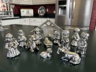 Towle Silversmiths 12 Piece Silverplated Child s Nativity Set Never Used