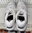 Nike City Court Vii Mens Leather Athletic Tennis Court Shoes Size 10 White Black