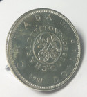 1964 Coin Silver Canada One Dollar Charlottetown Quebec 100th Anniv Proof-like