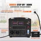 3000w Voltage Converter Transformer Step Up down 220v-110v  110v-220v Ce
