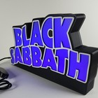 Black Sabbath 3d Lightbox   Led Lights And Controller   Rock Out With Ozzy 