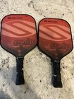 Selkirk Epic Amped X5 Firber-flex Pickleball Paddle  Red   Black  Used Read Desc