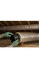 5    X 25 Ft R6 Insulated Flex Duct     Hvac Flexible Air Duct  Aluminum Core