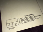 Postcard  California  Uncirculated Vintage Sleeved