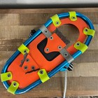 Yukon Charlies Sno-bash Aluminum Snowshoes Unisex Kids 7x16  Up To 100lbs  read