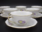 Herend China Hungary Royal Garden Cup   Saucer Butterfly Motif 734  Evictp1