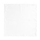 Men s 100  Silk Pure White Color Twill Suit Pocket Square Handkerchief 17 43cm