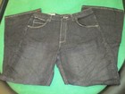Wrangler Youth Size 16 Husky Black With White Stitching Western Denim Jeans
