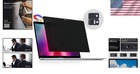 Magnetic Anti-blue Light Privacy Protector For Macbook Pro 15-inch  Matte Finish