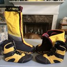 La Sportiva Olympus Mons Evo Nero Boots Yellow black red Us 10 5 Eu 43 5