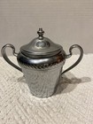 Vintage Cromwell Silver Manufacturing Co  Chromium Sugar Dish Art Deco