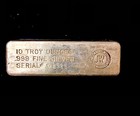 Denver Gold   Exchange  jw  10 Ozs 999 Fine Silver Ingot