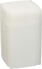  5   Brand Square White Plastic  silver Eagle  Size Coin Storage Tube Holders