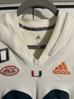 Adidas Miami Hurricanes Game Used Worn Issue Football Jersey  88 Size L