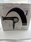 bio Ionic Wisper  Light Hair Dryer  Pro-dryer  Black  New  Free Large Brush