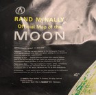 Rand Mcnally Official Map Of The Moon 1986