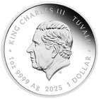 2025 Tuvalu Teenage Mutant Ninja Turtles Donatello 1 Oz Silver Proof Coin
