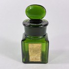 Vintage The Crown Perfumery Co  Lavender Smelling Salts Green Bottle London