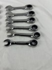 Gearwrench 12pc Sae   Metric Stubby Ratcheting Combo Wrench Set Really Nice