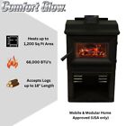 Comfort Glow Wood Burning Stove  Heats Up To 1 200 Sq Ft  Fits 18  Log