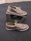 Vans Silver Sequin Tennis Shoes  Women s Size 6