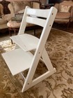 Stokke Tripp Trap High Chair Toddler Child Adjustable  White