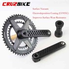 Road Bike Crankset 155 160 165 170 175mm Crank 9-12 Speed Double Chainring 