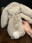 Jellycat Bashful Bunny Rabbit Light Brown Tan Medium 12  Plush Stuffed Animal