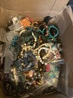 19  Lbs Pounds Broken   Tangled Jewelry For Parts  Repair  Repurpose  Semi Preci