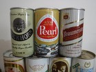 12 Vintage Steel Beer Cans Beer Can Lot Brewery Brew 