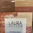 Laura Geller Baked Highlighter Blush   Body Frosting Handbag Hero 0 85 Oz Xl Nib