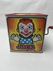 Vintage 1976 Mattel Jack In The Music Box Pop-up Clown Works